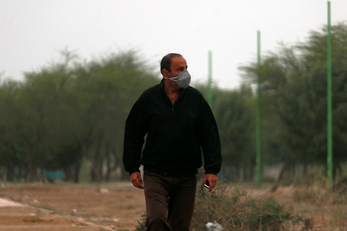 غبار محلی استان همدان را فرا می‌گیرد