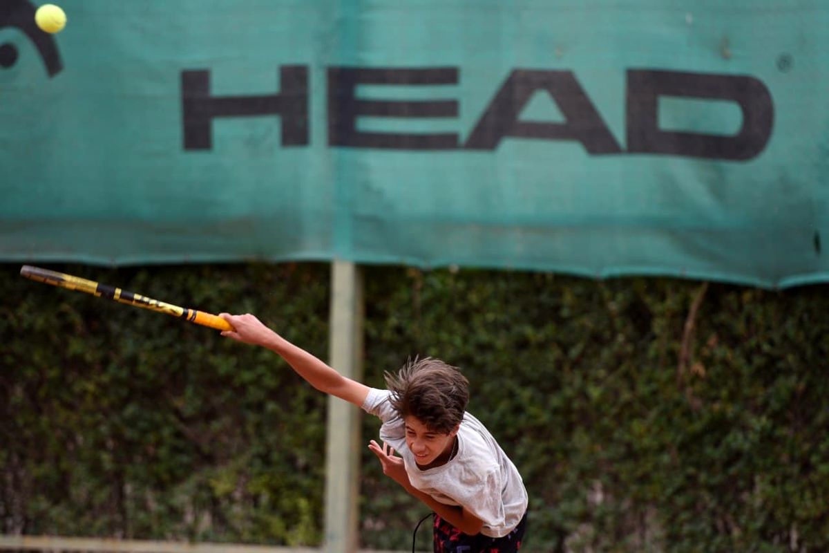 روز پنجم تور جهانی تنیس زیر ۱۸  سال ارومیه برگزار شد