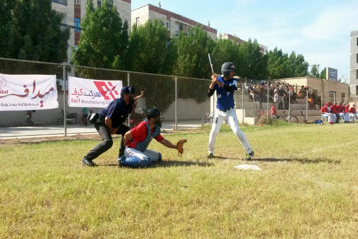 برگزاری بیسبال غرب آسیا در ایران