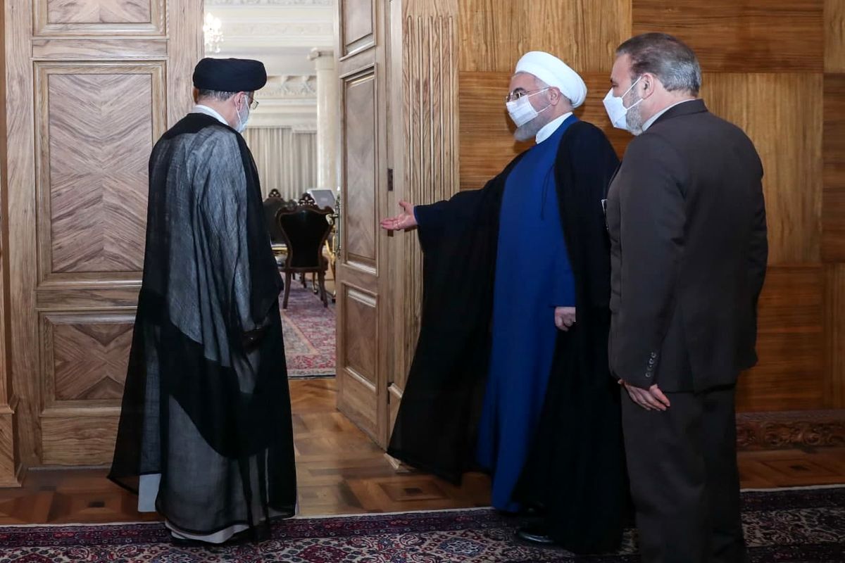 رییس‌جمهور منتخب به دیدار روحانی رفت