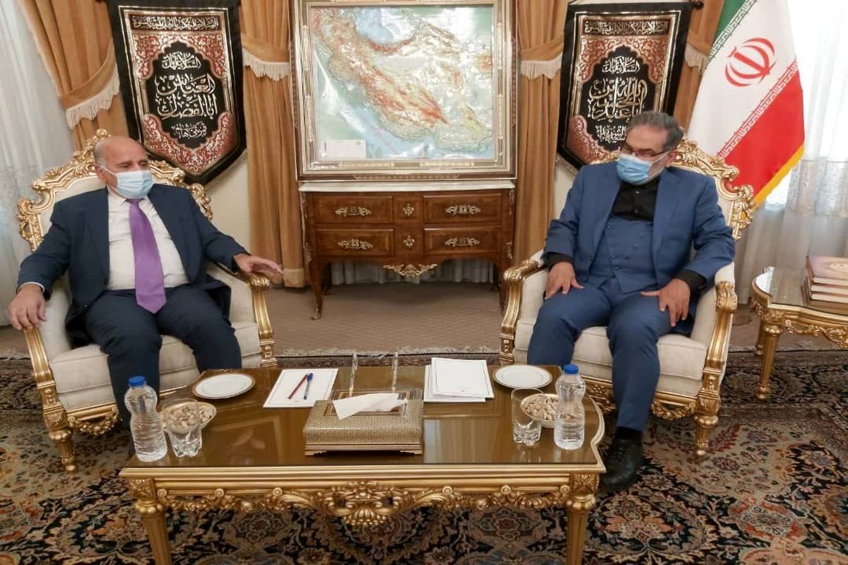 وزیرخارجه عراق با شمخانی دیدار کرد