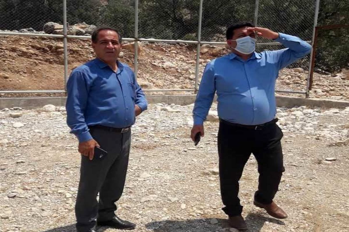 بازدید سرپرست اداره کل ورزش و جوانان کهگیلویه و بویراحمد از اماکن و پروژه های شهرستان کهگیلویه