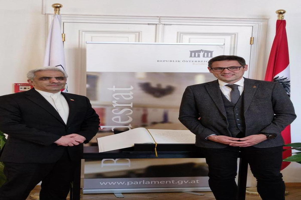 سفیر ایران و رییس مجلس فدرال اتریش دیدار کردند