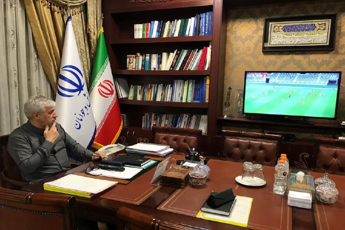 وزیر ورزش و جوانان تماشاگر دیدار ایران و عراق