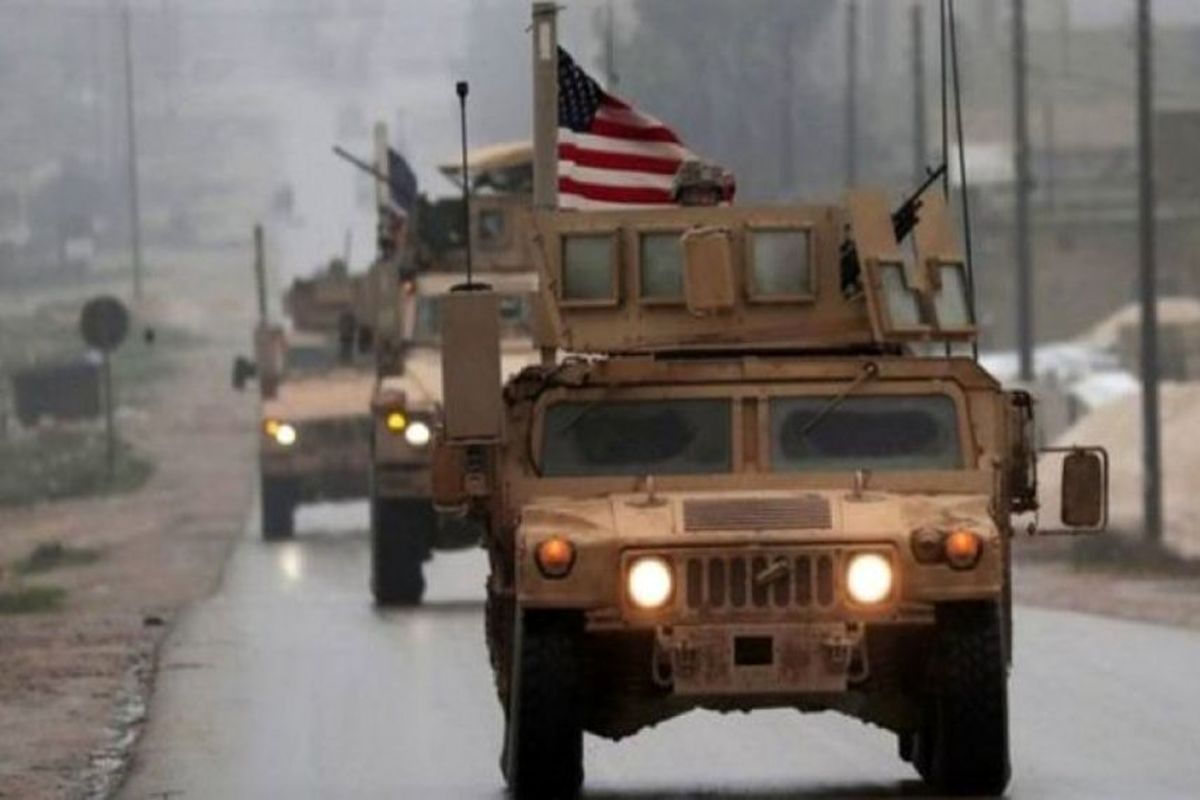 دو کاروان آمریکا در عراق هدف حمله قرار گرفت