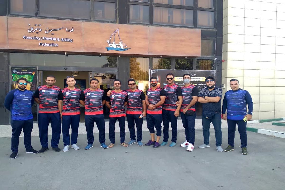 اعزام تیم قایقرانی استان اردبیل به مسابقات آبهای ارام قهرمانی کشور