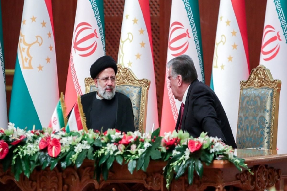 ضیافت نهار رئیس جمهور تاجیکستان به افتخار آیت‌الله رئیسی