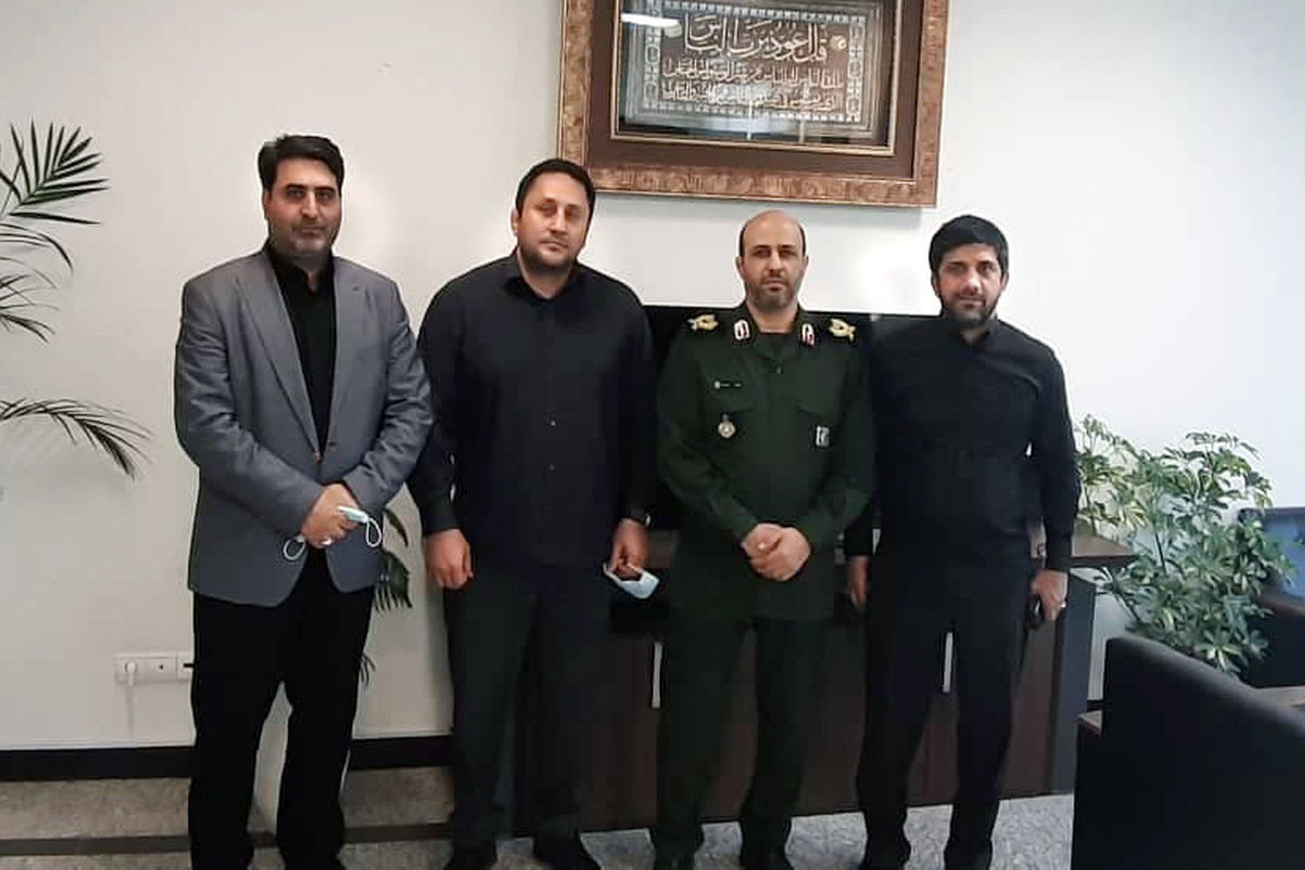 رئیس فدراسیون کشتی با فرمانده سپاه استان البرز دیدار کرد