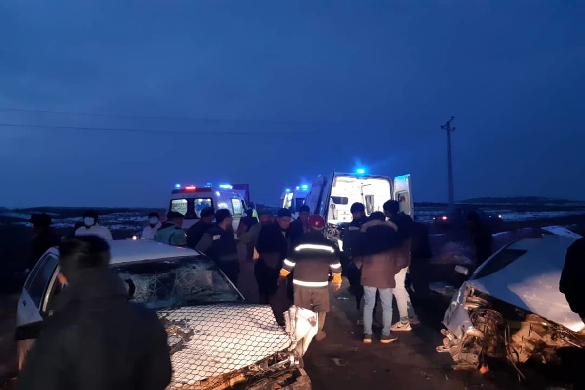 سانحه رانندگی در محور مرند-جلفا، ۵ مصدوم برجای گذاشت