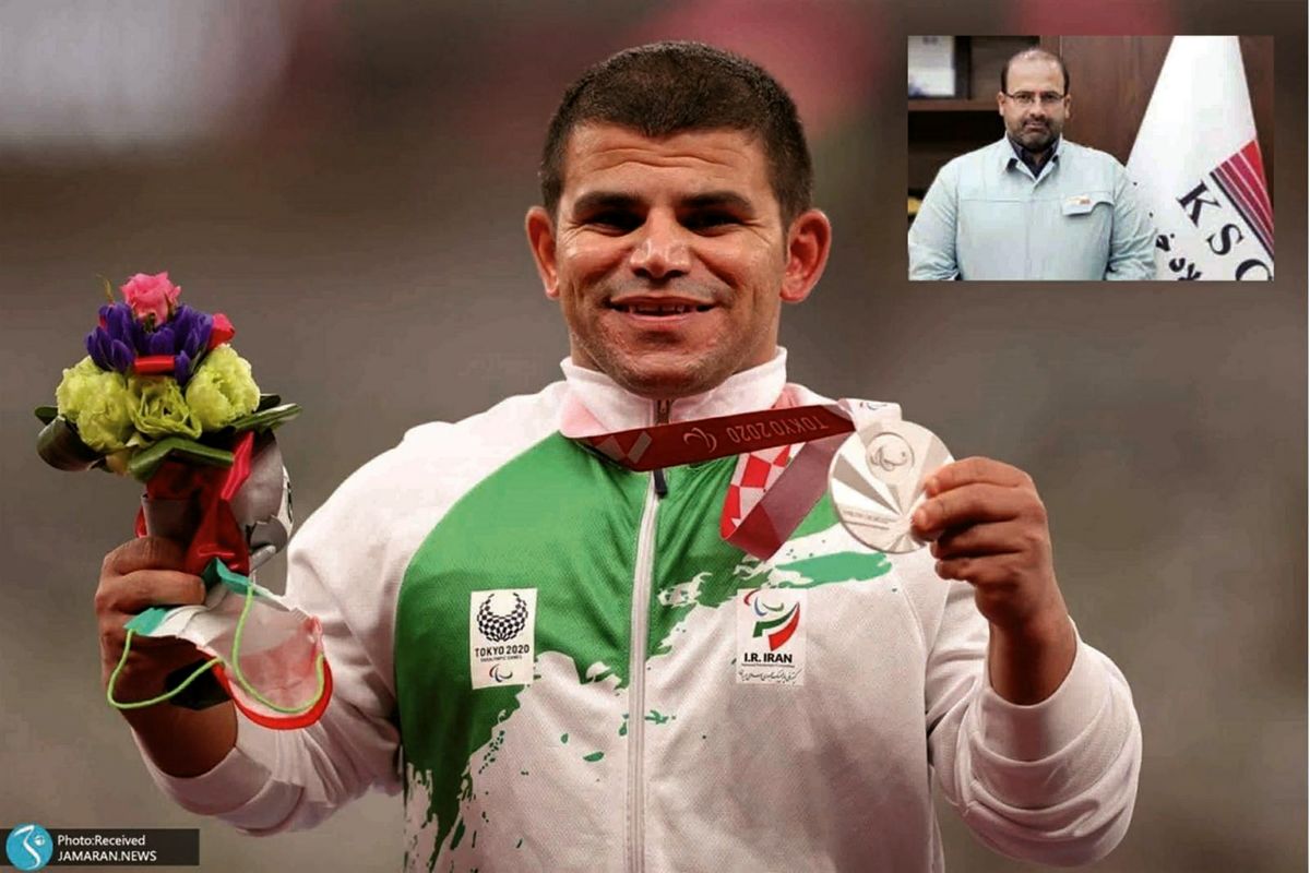 قهرمان پارالمپیک توکیو در شرکت فولاد خوزستان شاغل شد