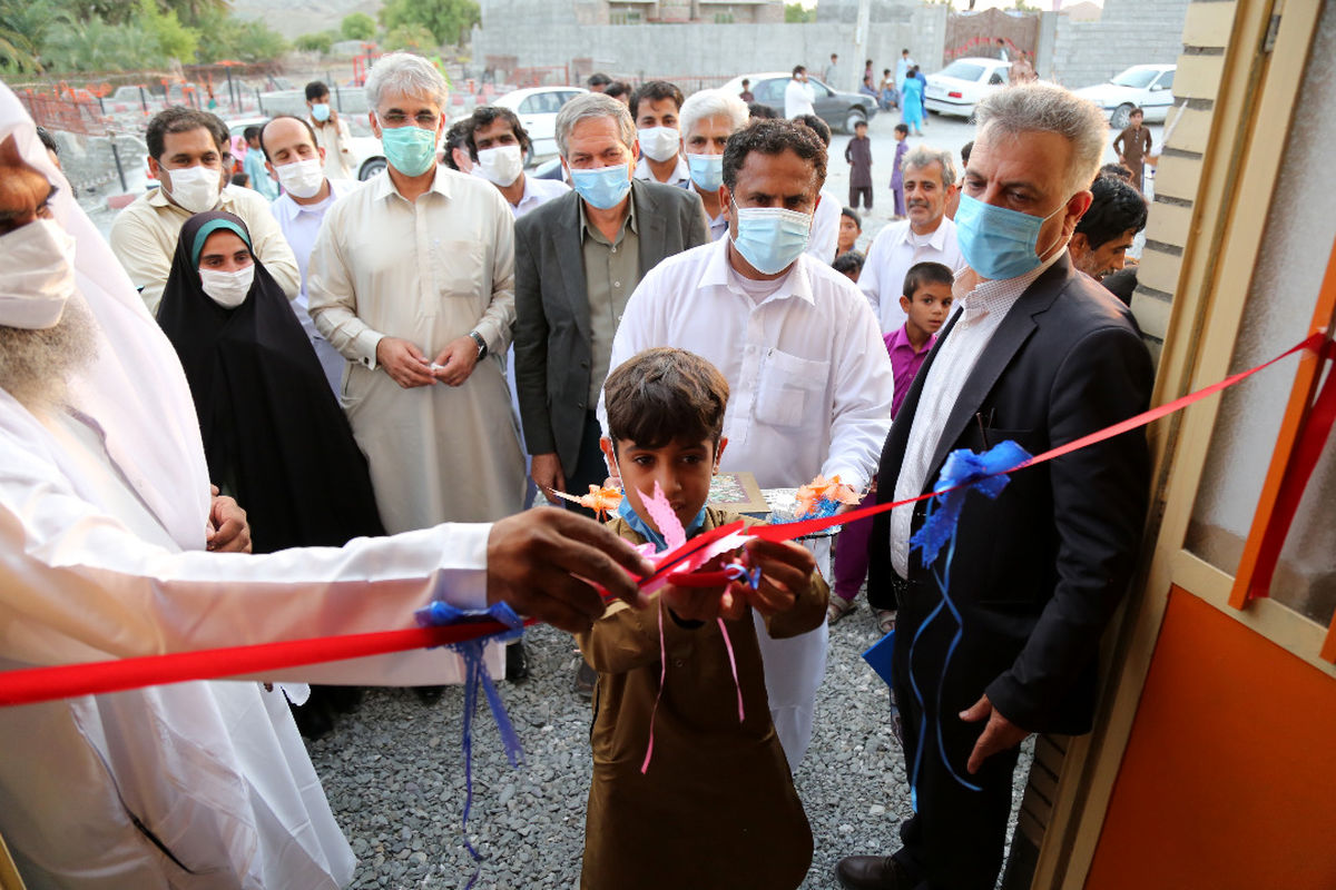 دومین مدرسه اتاق بازرگانی کرمان در سیستان و بلوچستان افتتاح شد