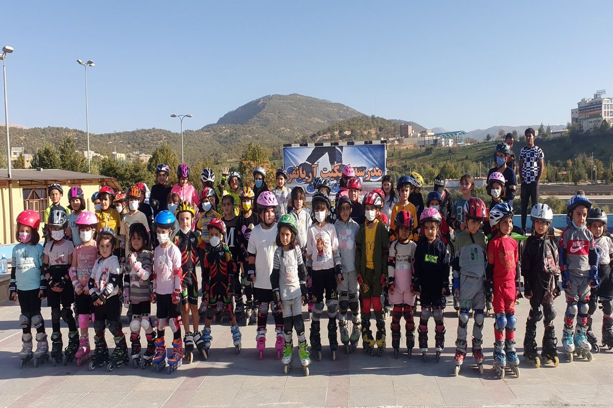 مسابقات اسکیت سرعت زیر ۱۰ سال در یاسوج برگزار شد