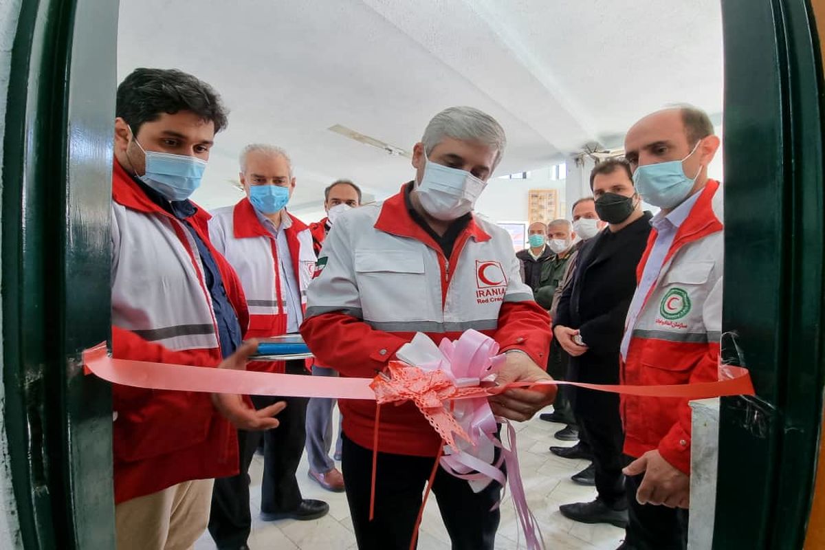 بانک امانات تجهیزات پزشکی جمعیت هلال احمر شهرستان رودسر افتتاح شد