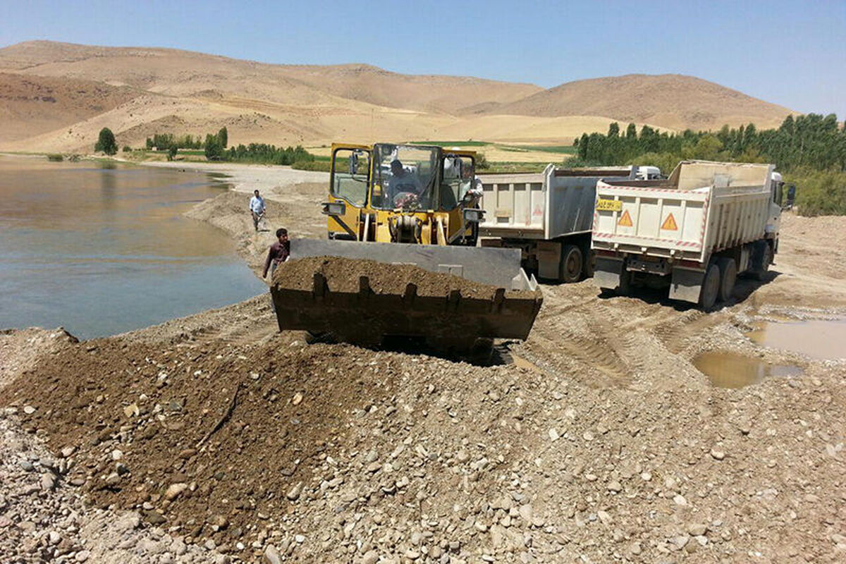 یک هزار و ۴۳۳ کیلومتر از رودخانه‌های استان همدان بسترسازی می‌شود