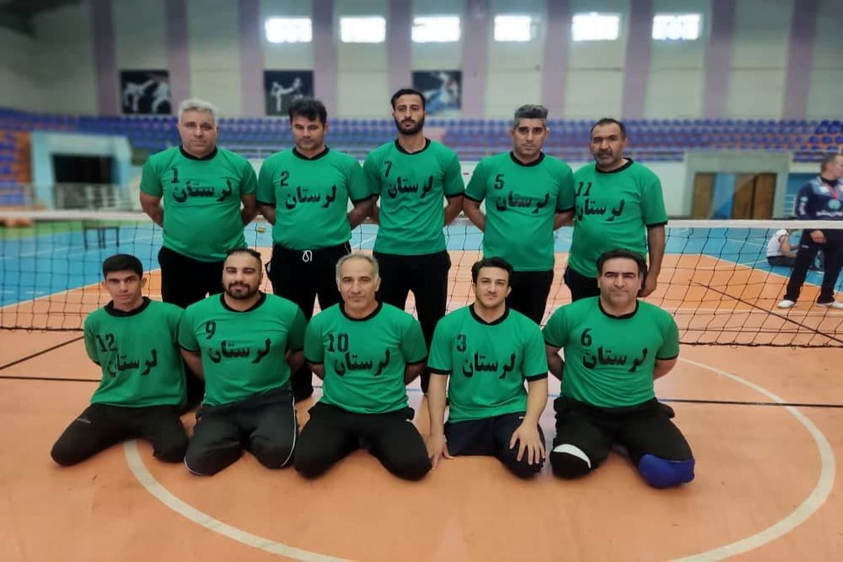 صعود تیم های والیبال نشسته  لرستان به مرحله دوم لیگ دسته یک کشور