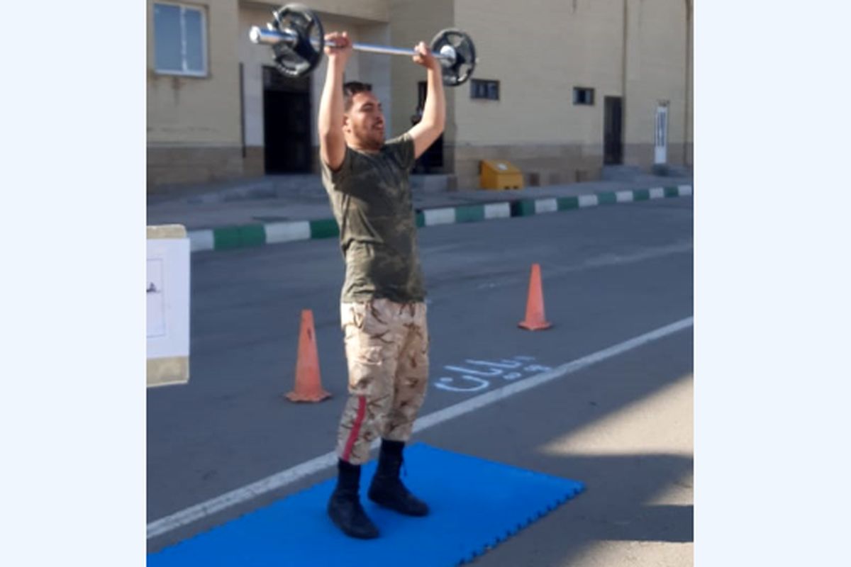 مسابقات آمادگی جسمانی بسیجیان در قزوین برگزار شد