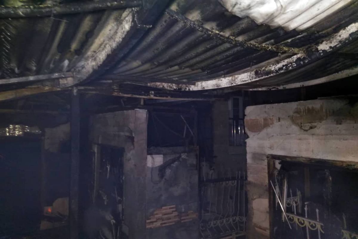 مصدومیت یک نفر بر اثر آتش‌سوزی واقع در خانی‌آباد