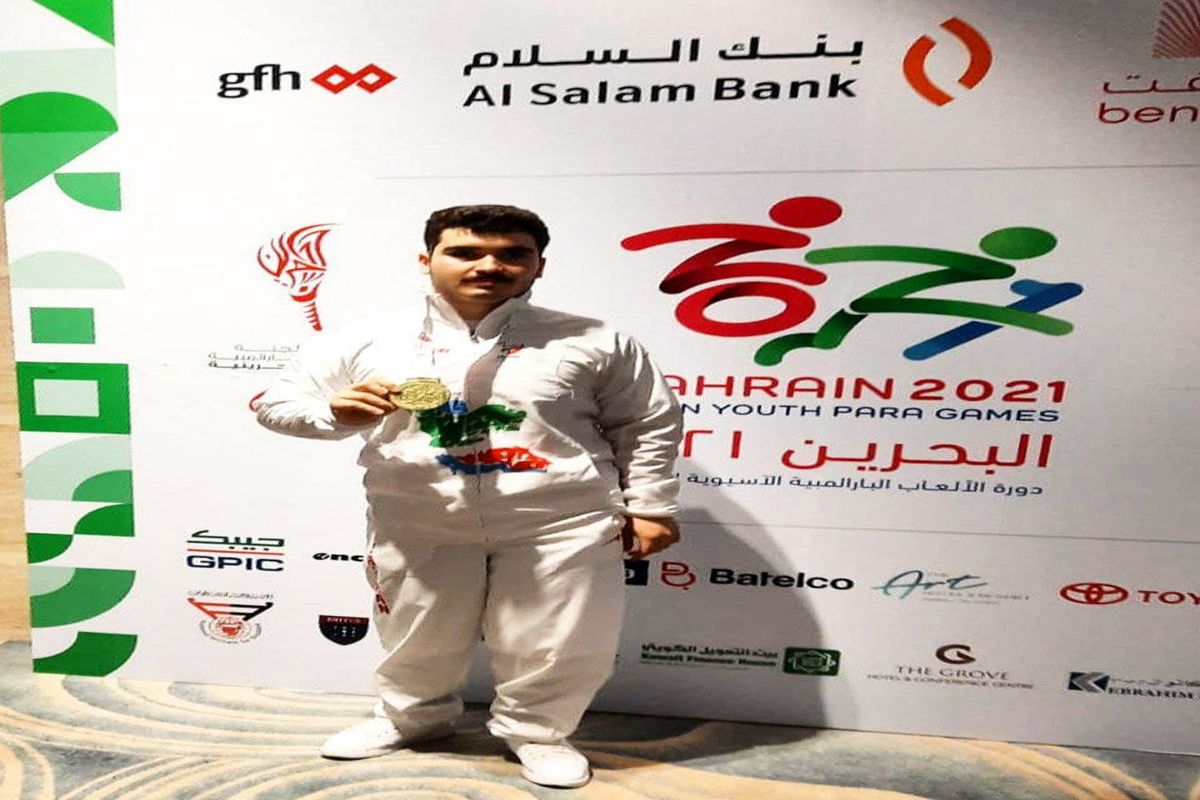 مدال طلای وزنه برداری جانبازان و معلولین بر گردن نماینده شایسته اردبیل خوش درخشید