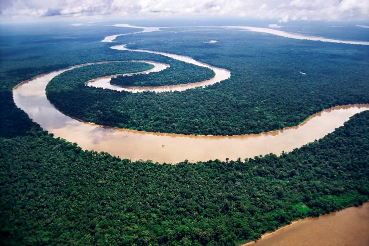 بزرگ ترین رود دنیا کجاست؟ + عکس