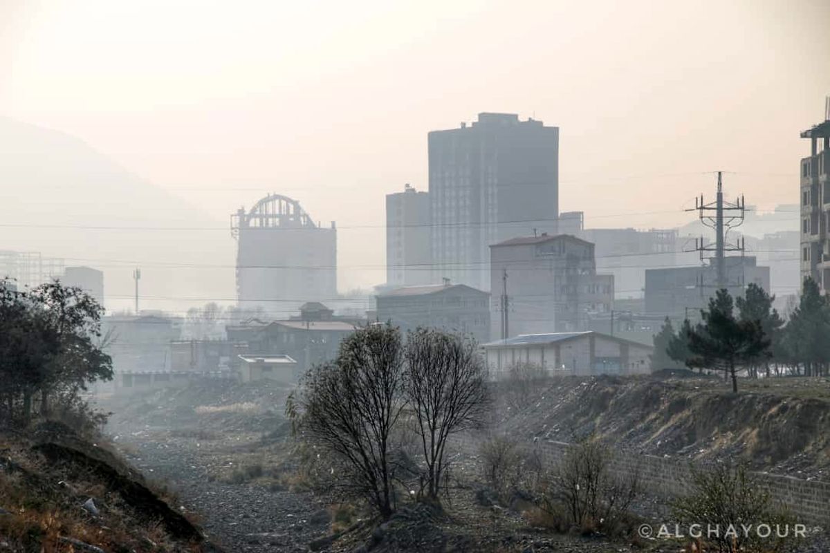ناسالم بودن هوا برای گروه‌های حساس برای شهر ارومیه
