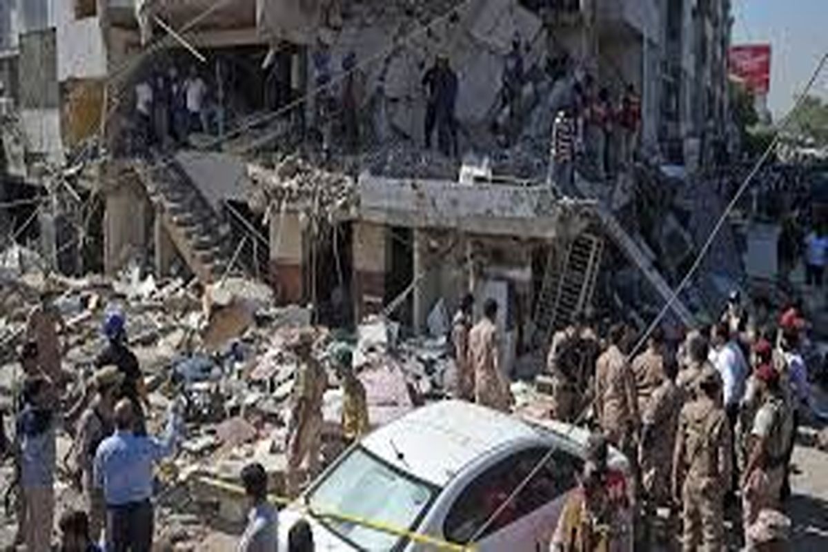 انفجار مهیب در کراچی پاکستان + جزئیات