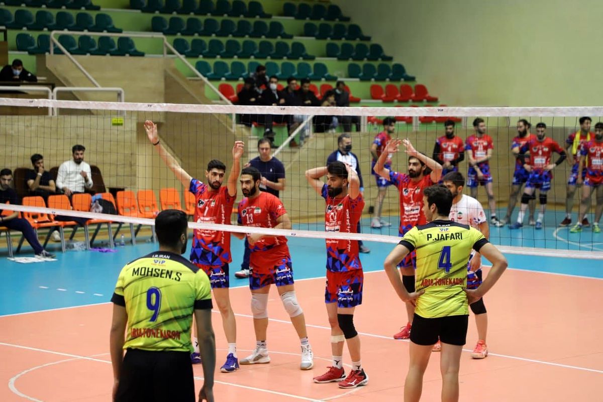 دربی استان اردبیل به سود تیم والیبال شهدای ارشق تمام شد
