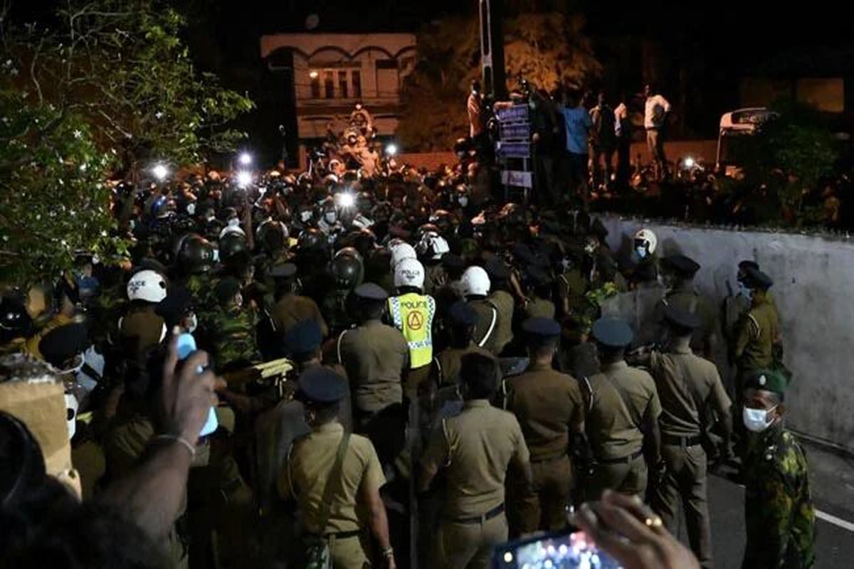 پایتخت سریلانکا امنیتی شد