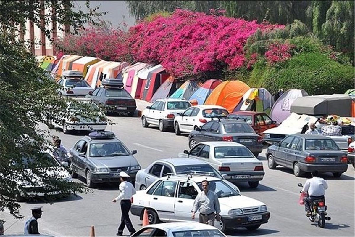 چادر خوابی ۷۹۹ هزار مسافر نوروزی در مازندران