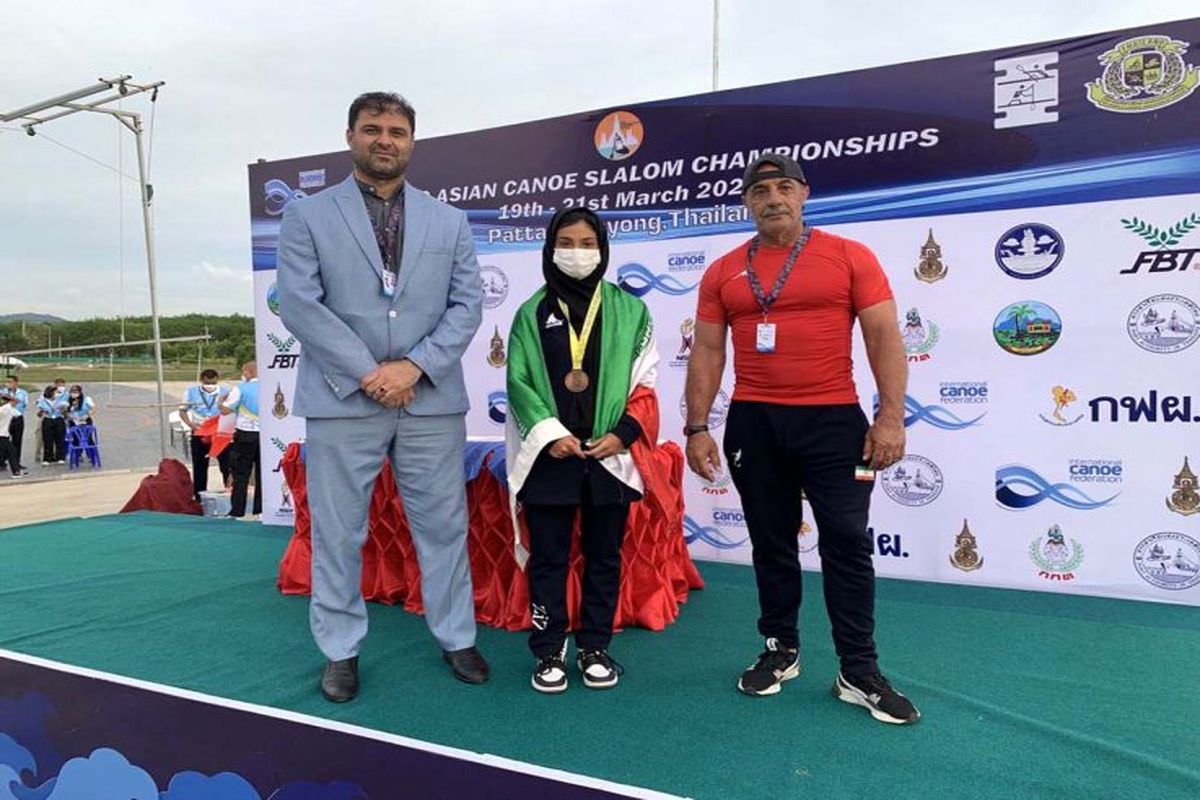 درخشش ملی‌پوش بوئین زهرایی در مسابقات قایقرانی قهرمانی آسیا