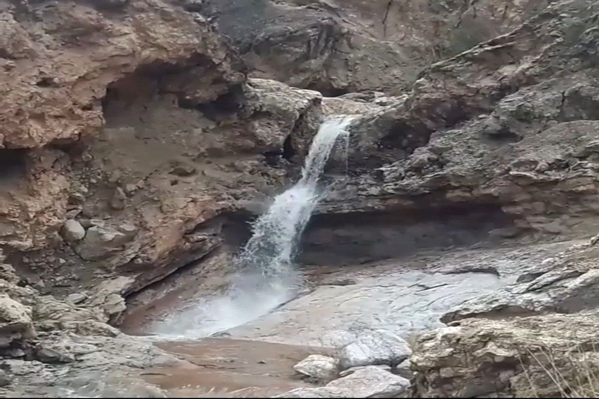 آبشار  چم شتر خواب" در  پلدختر را ببینید  + فیلم