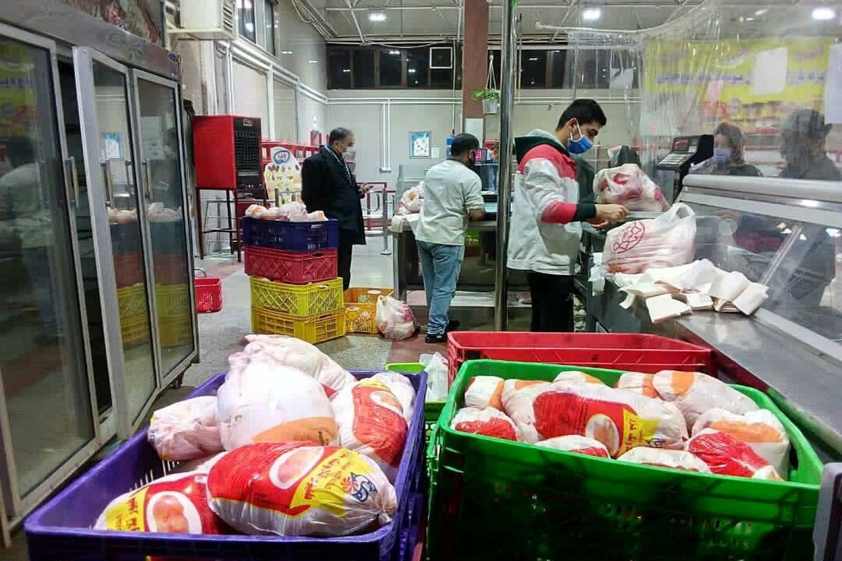 گوشت مرغ گرم تنظیم بازار در میادین ۲۶۶۰۰ تومان شد
