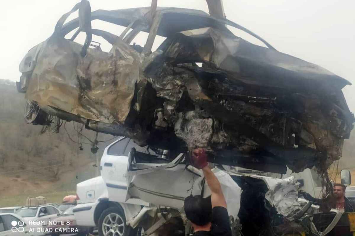 ۷ نفر در تصادفات جاده ای کهگیلویه و بویراحمد جان باختند
