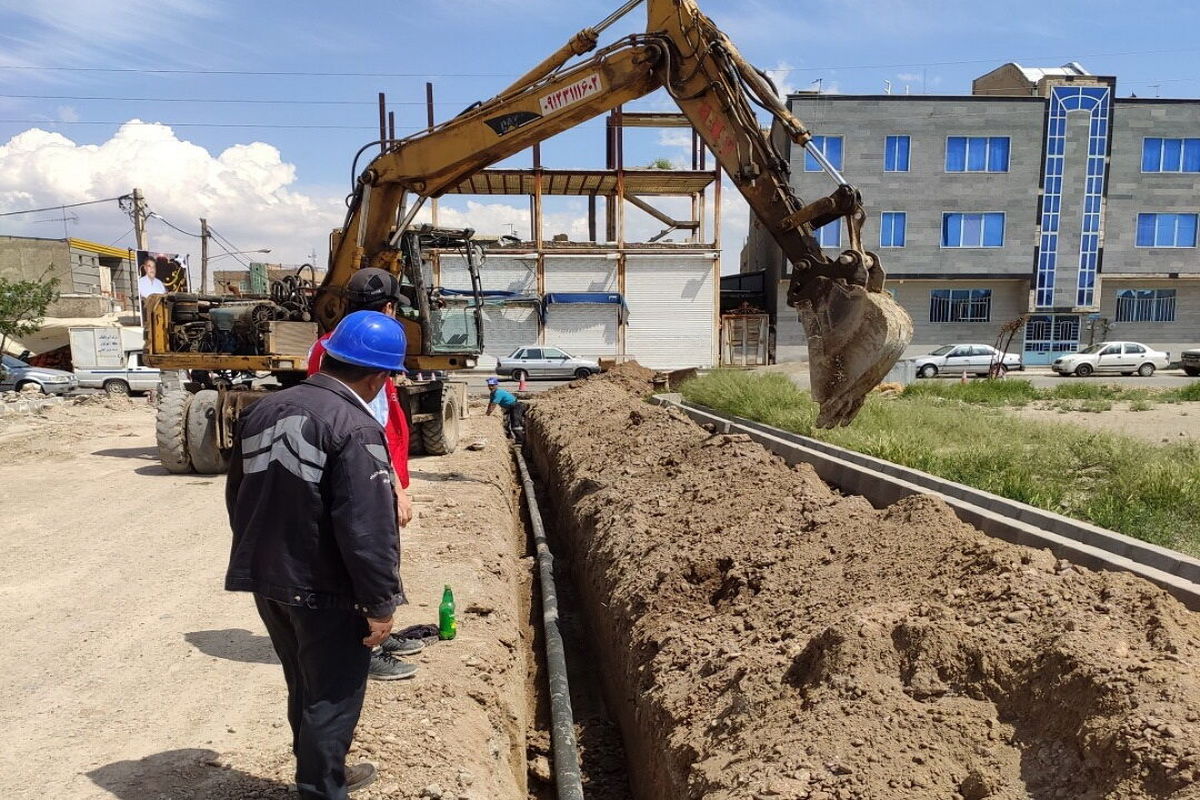 عملیات توسعه شبکه آب شهر اندیمشک آغاز شد