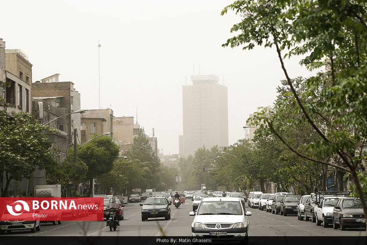 سایه سنگین آلودگی بر هوای تهران