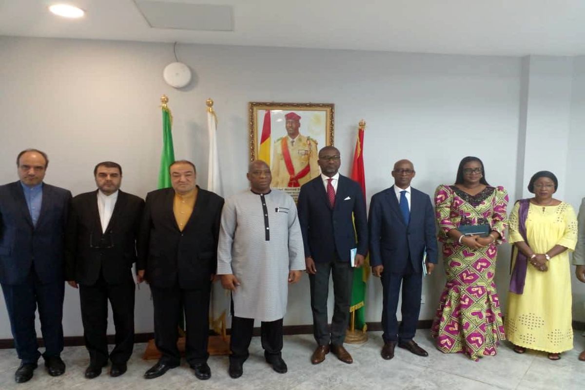 دیدار هیئت معاونت دیپلماسی اقتصادی وزارت امور خارجه کشورمان با وزیر خارجه گینه