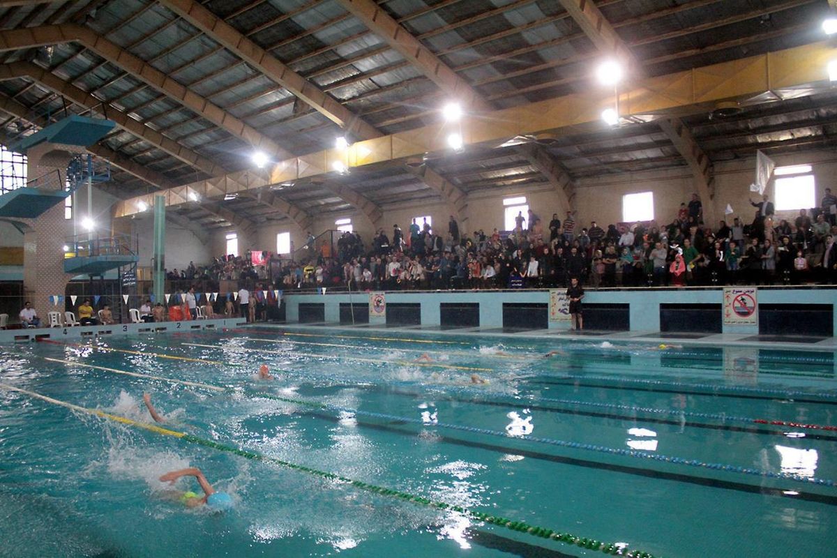 رقابت شناگران قزوینی در مسابقات جام فجر