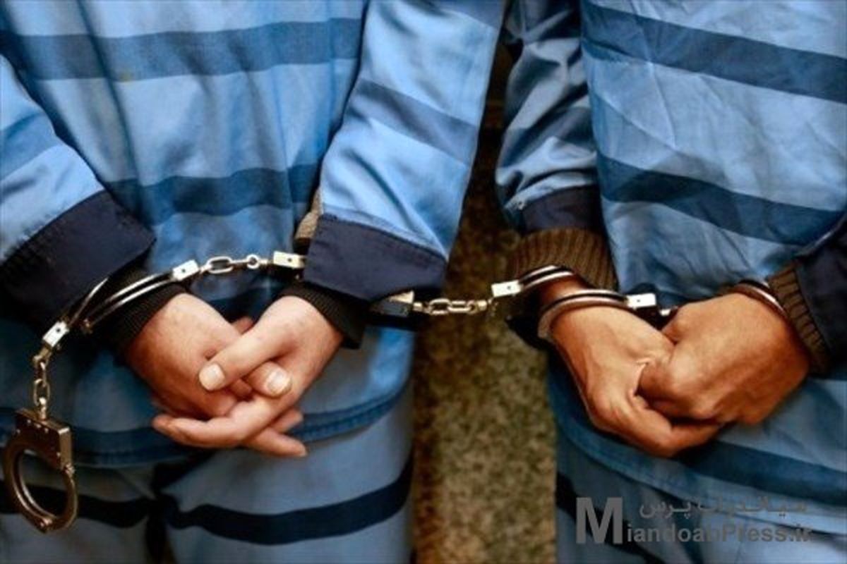 دستگیری سارق سابقه دار کنتور های آب با ۶ فقره سرقت در "دهلران