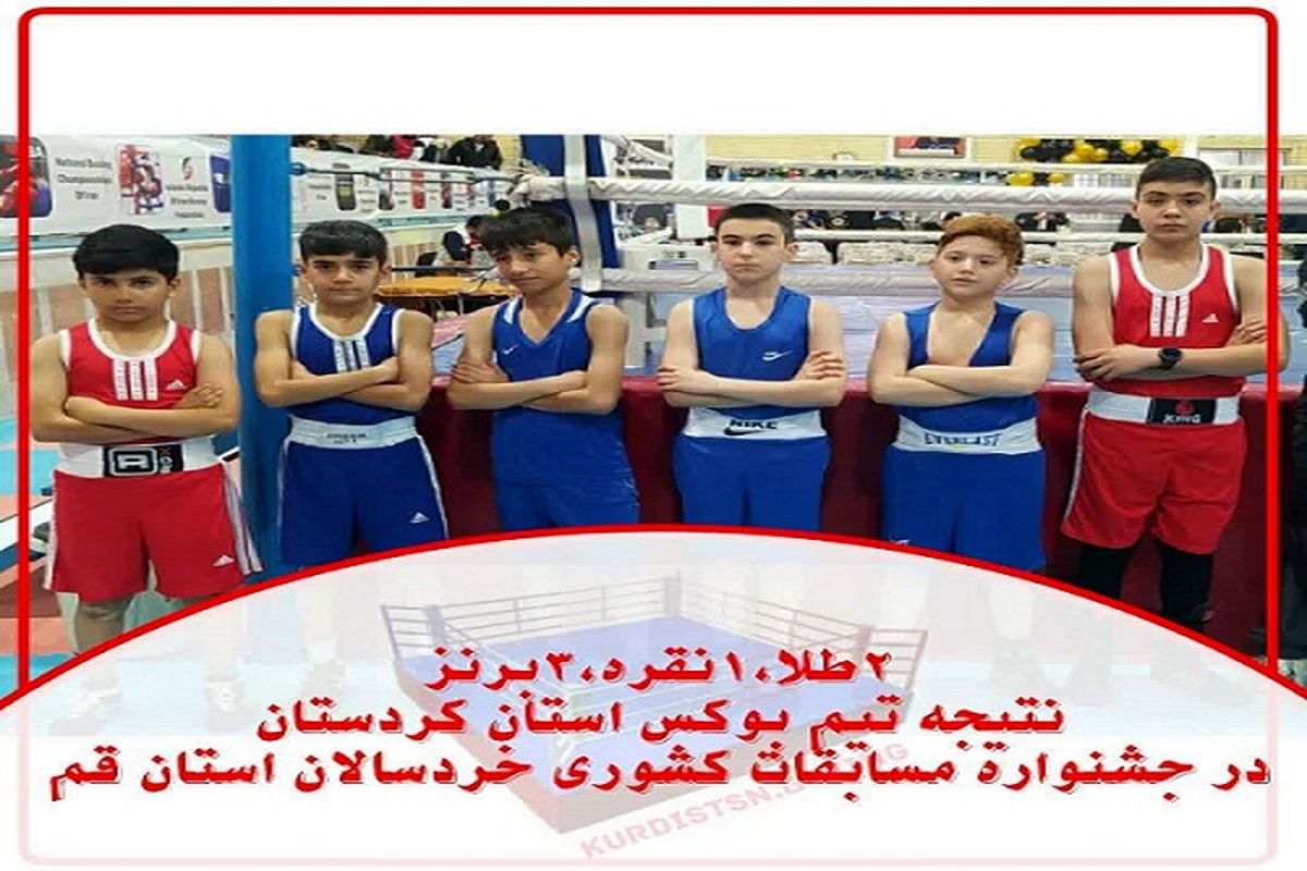 درخشش بوکسورهای کردستانی در 