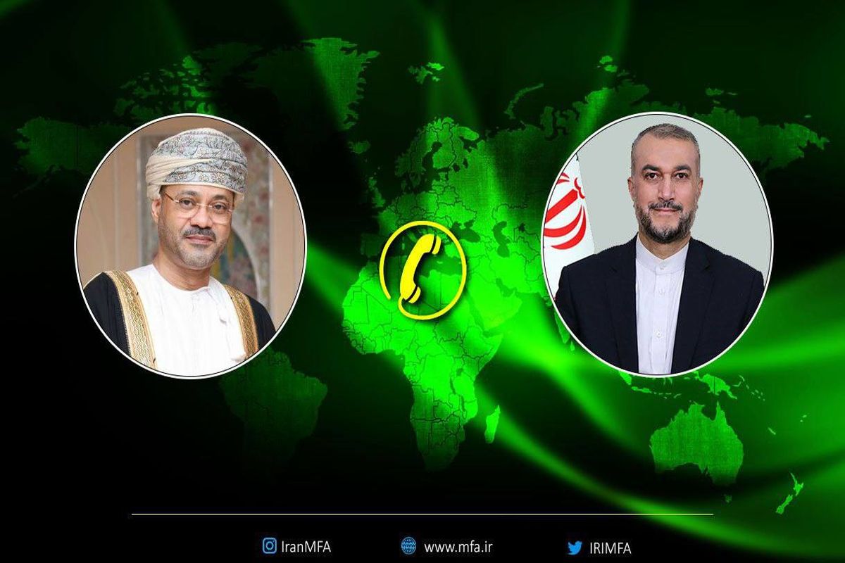 لغو تحریم ها محور گفت و گوی وزرای امور خارجه ایران و عمان