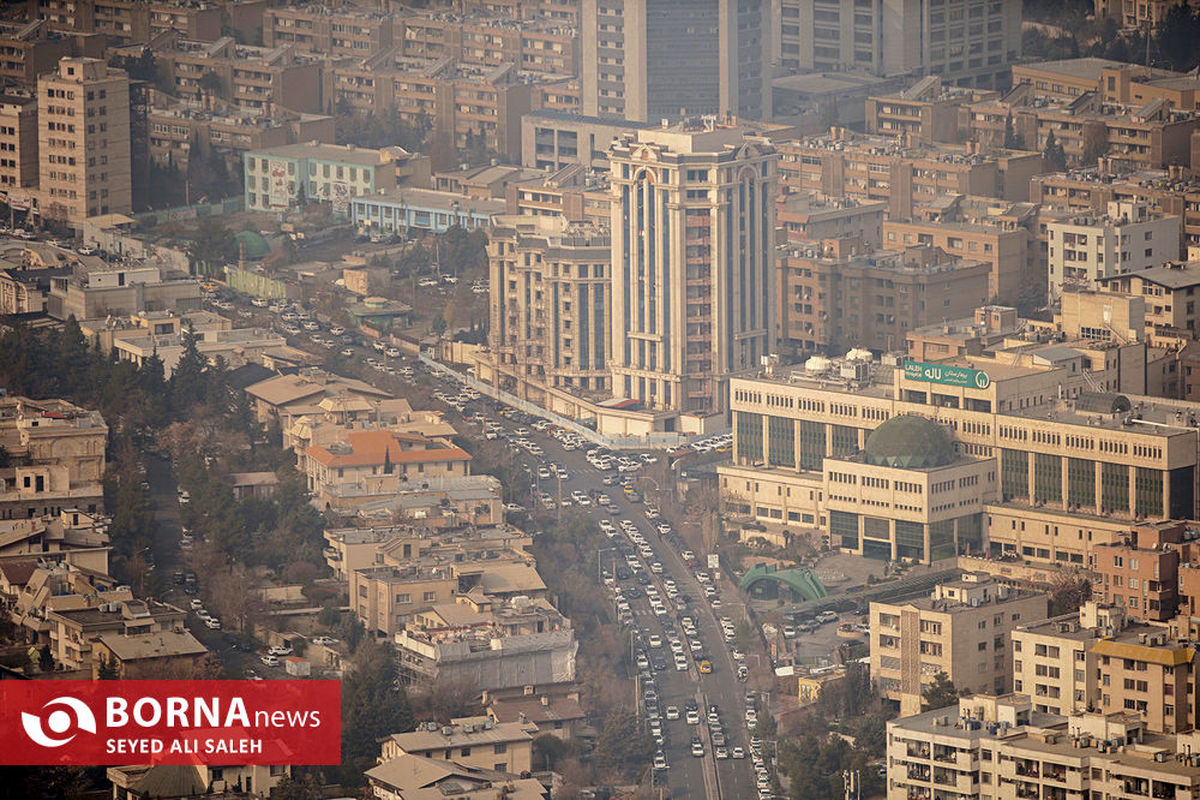 ۱۵ ایستگاه کیفیت هوای تهران در وضعیت قابل قبول