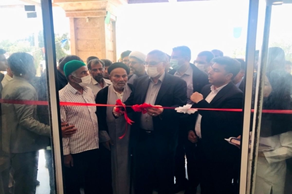 افتتاح یک مرکز درمانی در شهر کاکی شهرستان دشتی