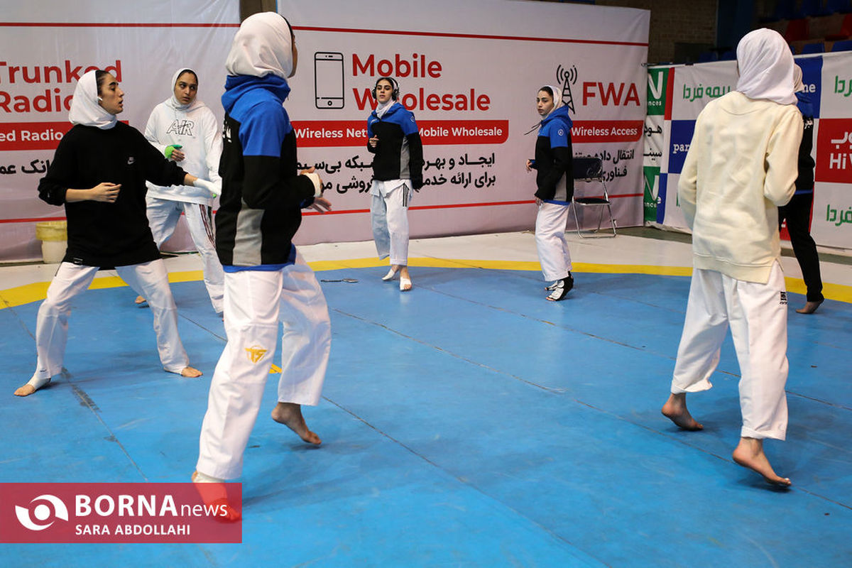 تثبیت حضور ۱۴ تکواندوکار در اردوی تیم ملی بانوان
