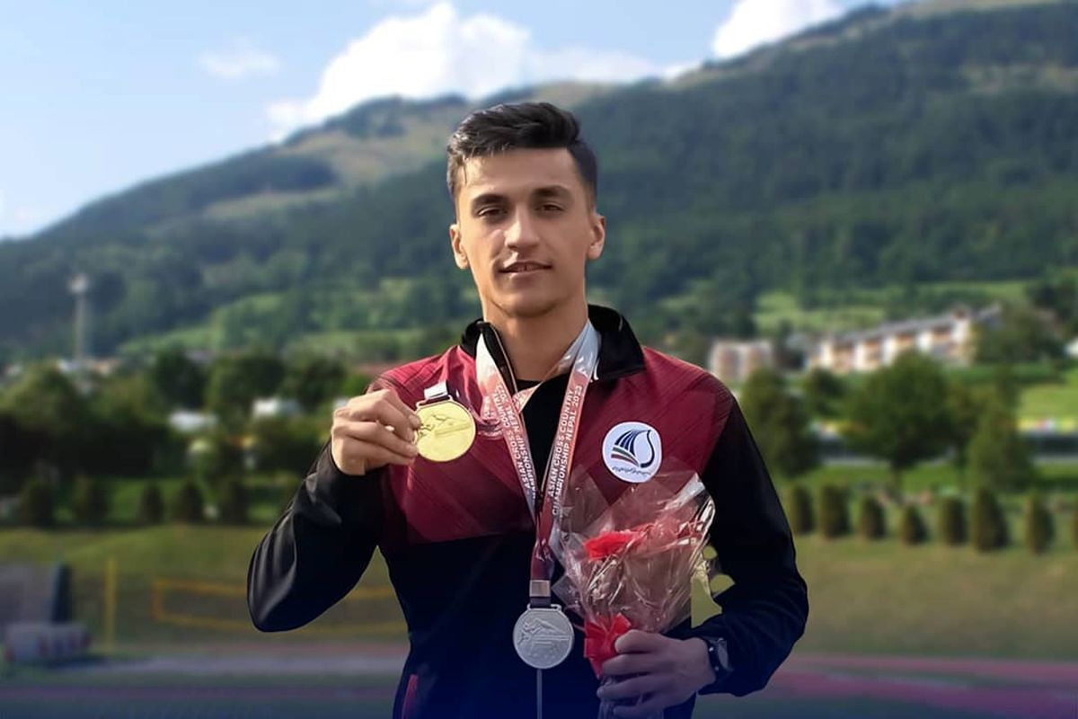 مدال طلای مسابقات صحرانوردی آسیا بر گردن ملی‌پوش باشگاه گل‌گهر