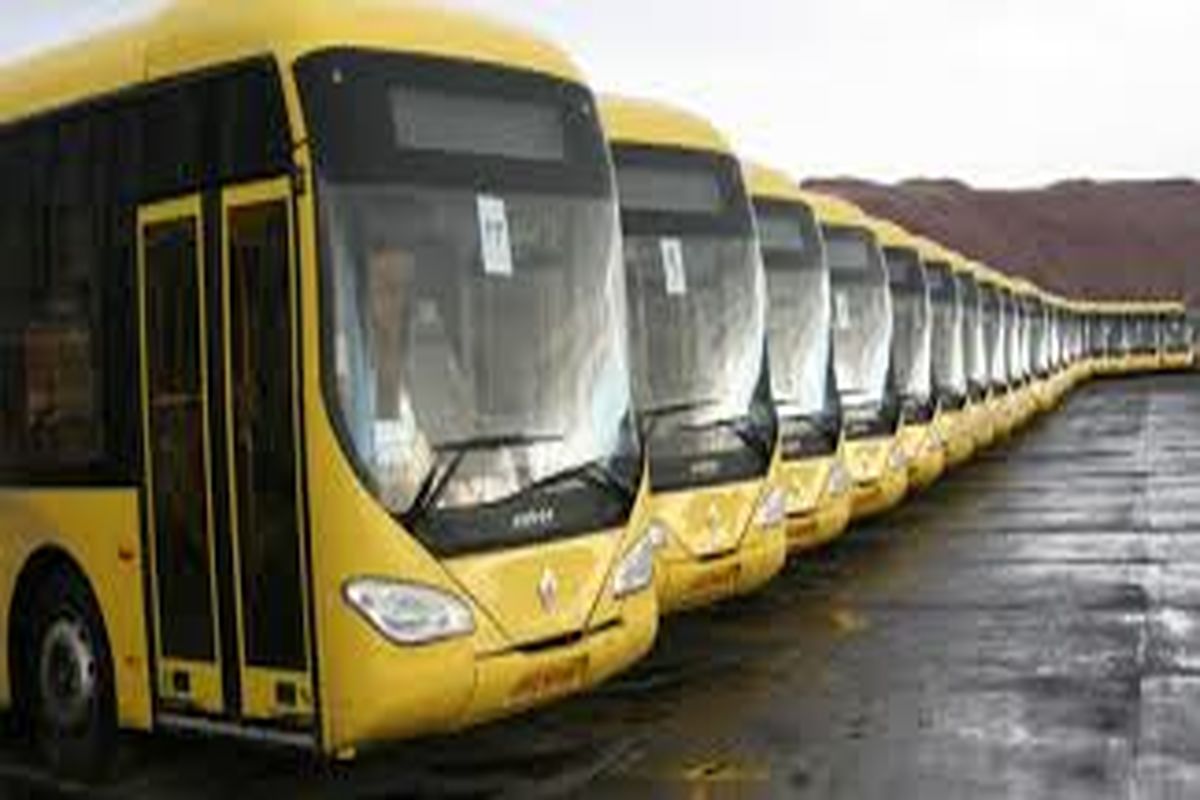 ورود ۱۵۰ دستگاه اتوبوس به چرخه خدمت رسانی  تا پایان سال