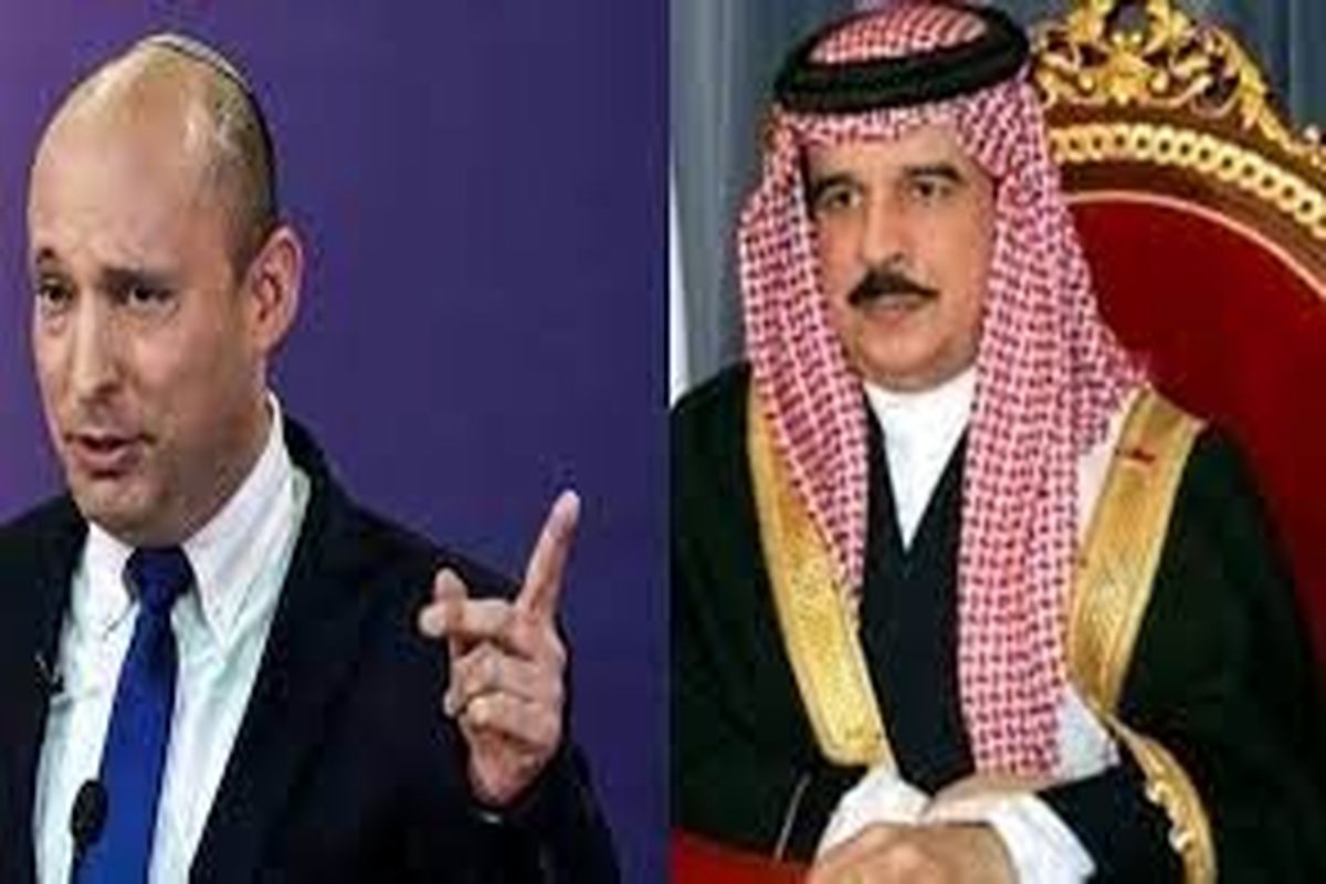 ولیعهد بحرین با نخست وزیر رژیم صهیونیستی گفت و گو کرد