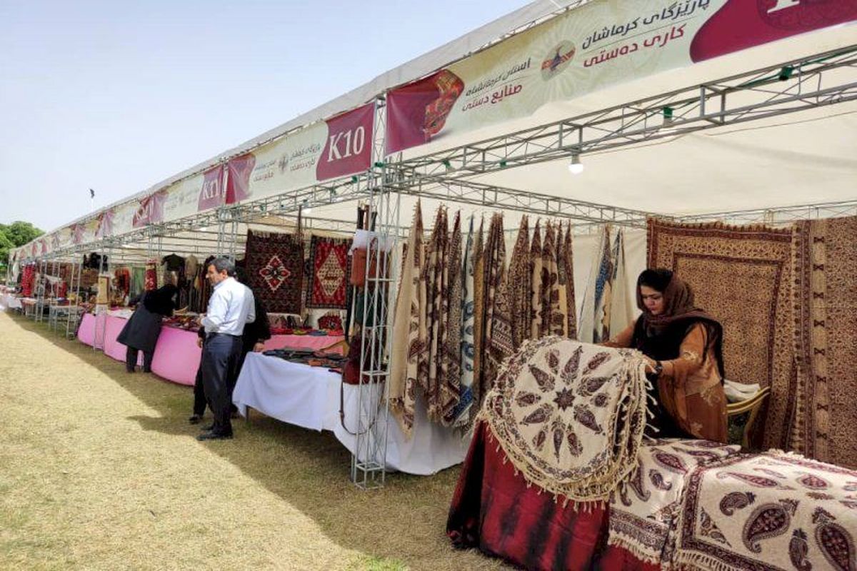 نمایشگاه صنایع‌دستی ایران در حلبچه عراق افتتاح شد