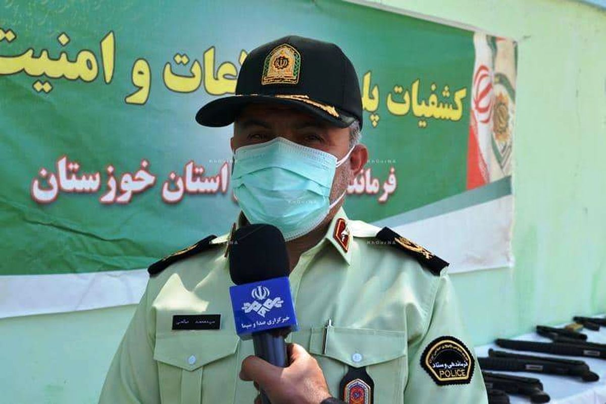 کشف ۹۹ قبضه سلاح غیرمجاز و دستگیر ۸۷ نفر در خوزستان