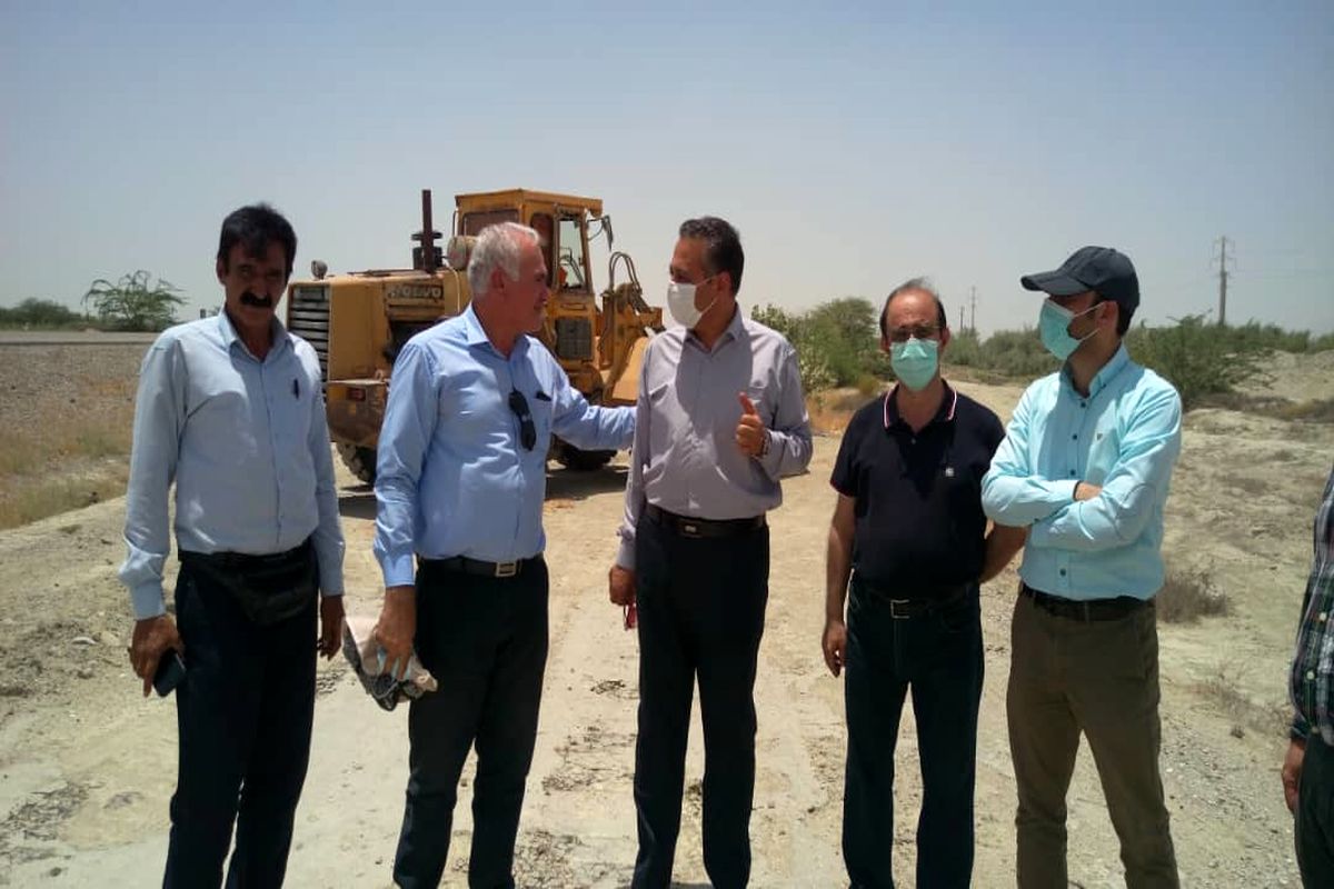تامین آب ۲ هزار هکتار از اراضی دشت یکدار از سد جگین
