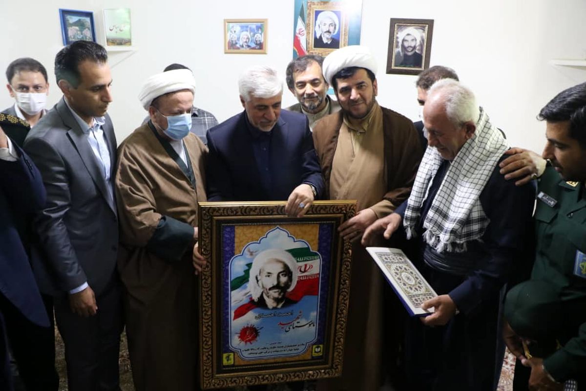 حضور سجادی در منزل شهید ماموستا احمدی