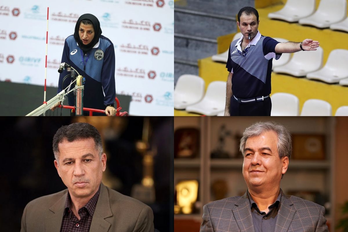 چهار داور ایرانی در رویدادهای سال ۲۰۲۲ فدراسیون جهانی والیبال